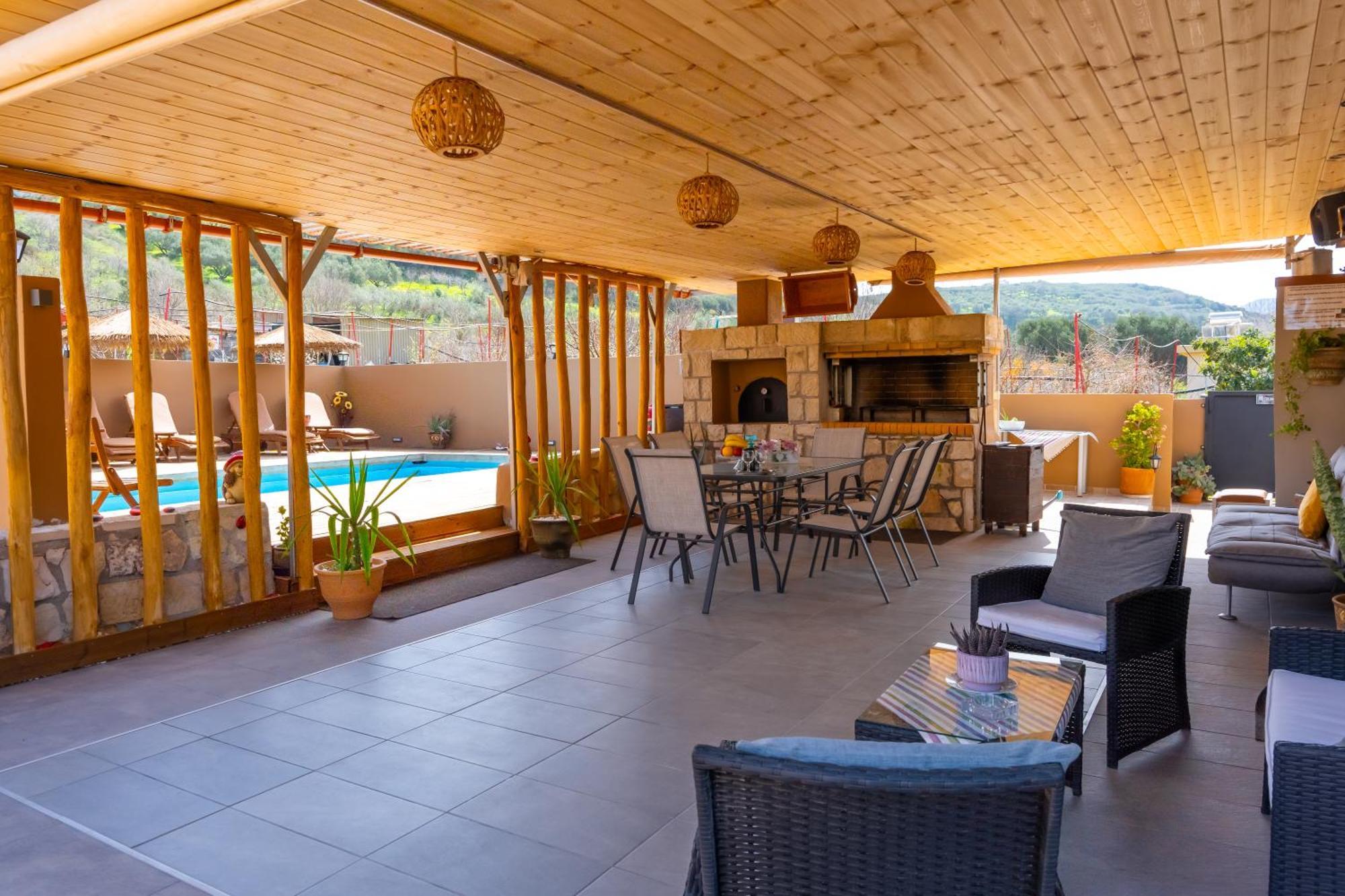Countryhouse Villa With Pool & Private Parking Heraklion Exterior foto